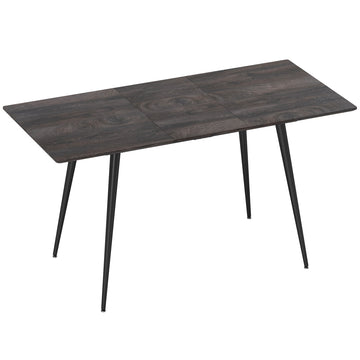 Uitschuifbare eettafel 6-8 personen | Kleur: Grijs | Afmetingen: 120x75x77 cm