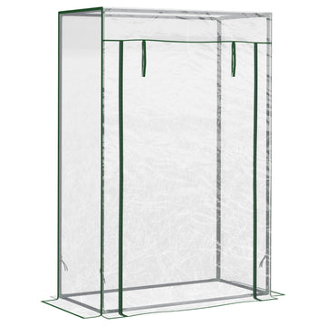 Mini-kas voor balkon - Foliekas | Kleur: Transparant | Afmetingen: 50x100x150 cm