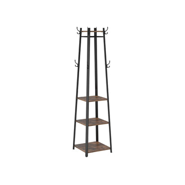 Kledingrek - Bruin - IJzeren frame - 45 x 45 x 181 cm