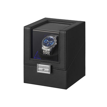 Watchwinder - Automatische horlogeopwinder - Zwart - 12,2 x 12,9 x 15,9 cm