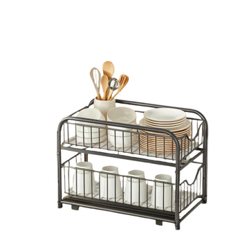 Keukenorganizer - Opbergrek - Ruimtebesparend - max. 10 kg - 21 x 36,5 x 33,7 cm
