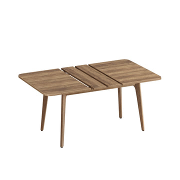Uitschuifbare eettafel | Honingbruin | 140/160/180x85x76,2 cm
