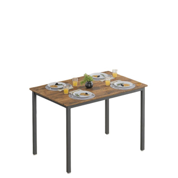 Eettafel - bureau - keukentafel - duurzame houtspaanplaat - 70 x 110 x 77 cm
