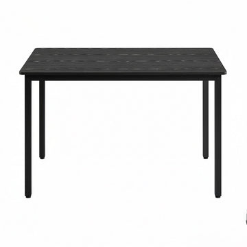 Eettafel voor 4 personen, keukentafel | Zwart | 80x80x75 cm