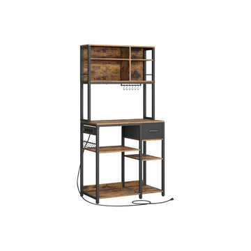 Keukenrek - Opbergrek - Organizer - Vintage - 40 x 80 x 180,4 cm