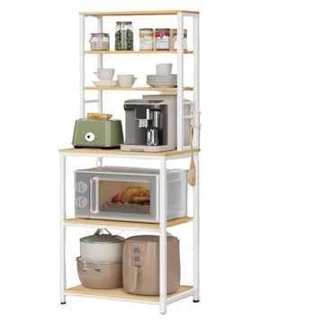 Staand keukenrek met 6 niveaus – magnetronrek – ruimtebesparend – 40 x 60 x 167 cm