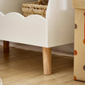 Kinderboekenkast - Kinderboekenplank - Speelgoedorganizer - MDF(E1), Hout - 61cm x 71cm x 35cm - 10,3kg - 2 maten - Eenvoudige montage