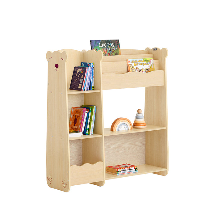 Kinderplank met meerdere opbergmogelijkheden - Kinderboekenkast - Speelgoedorganizer - MDF-materiaal - 91 cm x 100 cm x 30 cm - Eenvoudige montage