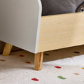 Kinderspeelgoedplank - Kinderopbergrek - Houten materiaal - Kantelbeveiliging - 60cm x 68cm x 37cm