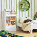 Kinderboekenplank - Opbergplank - Organisatoreenheid - Spaanplaat en MDF - Veelzijdig voor kinderkamer, studeerkamer, woonkamer - Ruime opbergruimte - 60 cm x 107 cm x 24 cm
