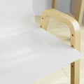 Set van 2 verstelbare kinderstoelen - Kinderzitplaats - In hoogte verstelbare stoelen - Stevige multiplex constructie - Comfortabele armleuningen en rugleuning - 40 cm x 53 cm x 32 cm
