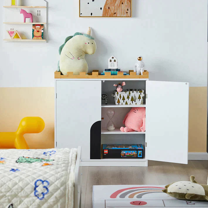 Design Kinderopslagkast - Kinderboekenkast Boekenplank Speelgoedplank Kinderkamer Opslag Display Plank Rack Organizer
