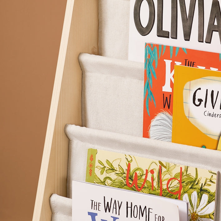 Kids Book Organizer - Plank - Opbergeenheid - Multifunctioneel - Ideaal voor netheid - 63cm x 76cm x 28cm