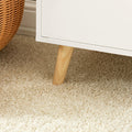 Kinderboekenplank - Speelgoedplank - Opbergrek - Constructie van MDF en grenen - Veiligheidsvoorzieningen - Anti-tip-apparaten - 60 cm x 103 cm x 30 cm