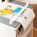 Kinderstudeertafelset - Kinderbureau - Leertafel - Creatieve ruimte - 80x66x50cm tafel, 30x64x34cm stoel, zithoogte 32cm