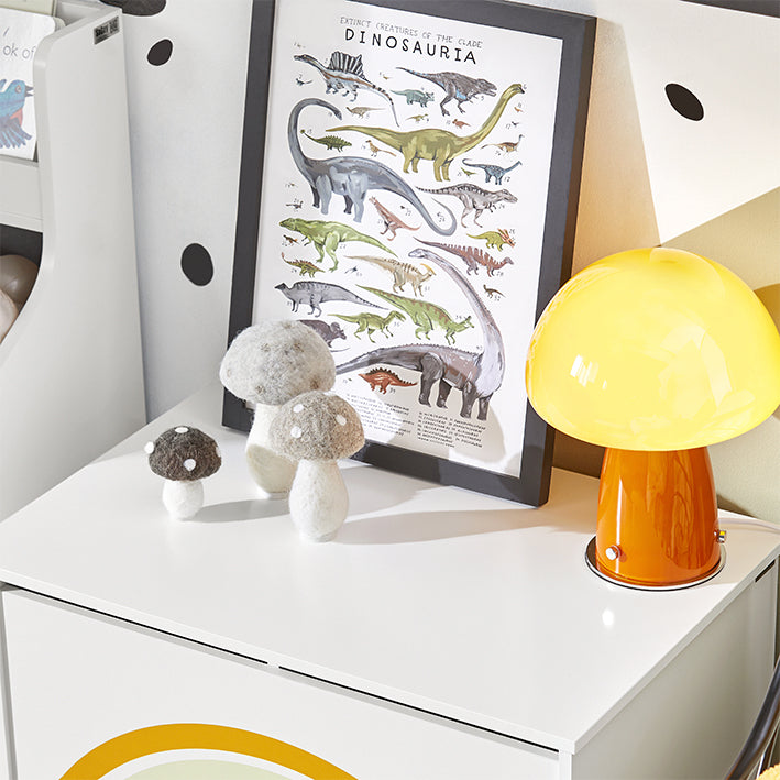 Speelgoedkist - Speelgoedkist - Opbergdoos voor kinderen - Stevige MDF-constructie - Kindvriendelijke hoogte - Grote vakken - 62 cm x 44 cm x 40 cm