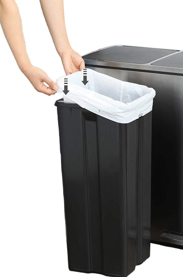 Afvalzakken 60 l - Scheurbestendig HDPE - 52 x 74 cm