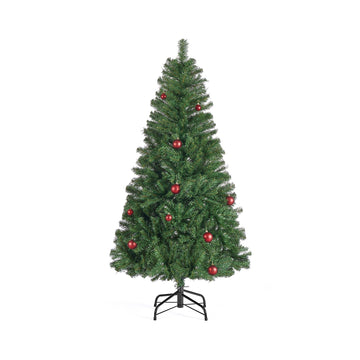 Kunstkerstboom met metalen standaard | Groen | 78x78x150 cm
