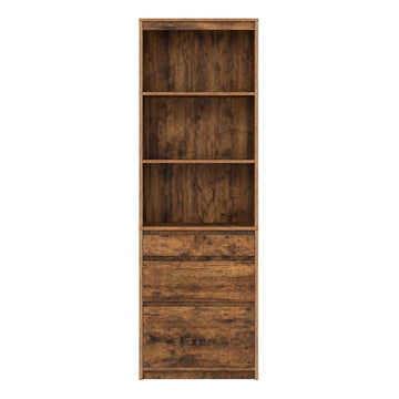 Boekenkast met verstelbare legplanken | Bruin | 57,1x30x180 cm