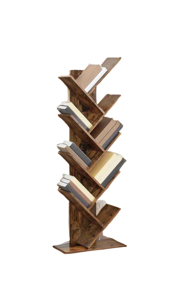 9-laags boekenkast boomvorm - staand rek - 50 x 25 x 141,5 cm