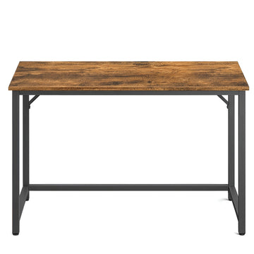 Set van 4 hoge barstoelen van kunstleer | Zwart | 51,6x51,6x75 cm