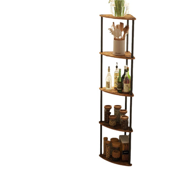 Hoekrek met 5 niveaus - Staand rek - 38,3 x 27 x 139 cm