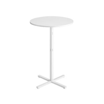 Witte bartafel - partytafel - 100 kg draagvermogen - 60 x 60 x 104,5 cm