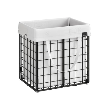 Wasmand 50 liter - uitneembare waszak - wasbaar - 60 x 40 x 50 cm