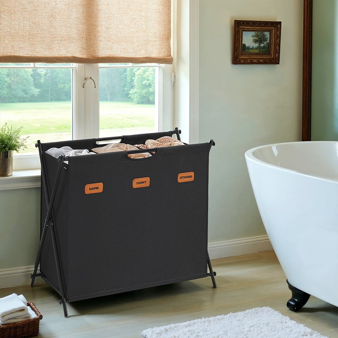 Wasmand 135 l - Wasbox - 600D Oxford-stof - 70 x 40 x 66 cm