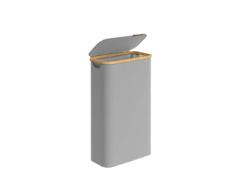 Wasmand met deksel, 65 l, Oxfordstof, 42x22,5x70,5 cm