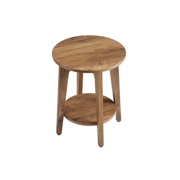 Bijzettafel honingbruin spaanplaat - 90 kg draagvermogen - 40 x 50 cm