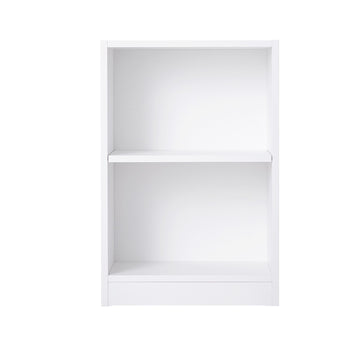 Bijzettafel met open vakken | Wit | 40x30x60 cm
