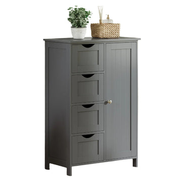 Smalle badkamerkast - opbergkast - MDF - 30 x 55 x 82 cm