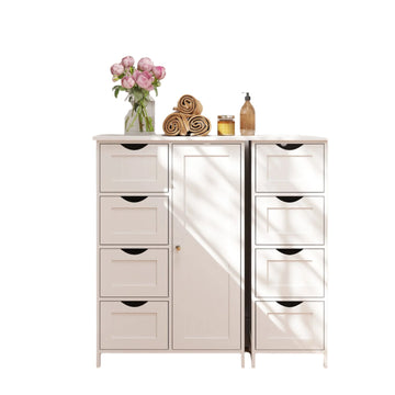 Badkamerkast smal opbergmeubel 55 x 82 x 30 cm
