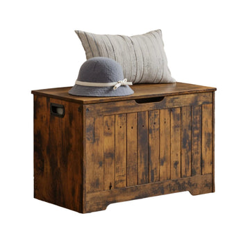 Schoenenbank met opbergruimte - Houtspaanplaat - max. 136 kg - 40x76x48 cm