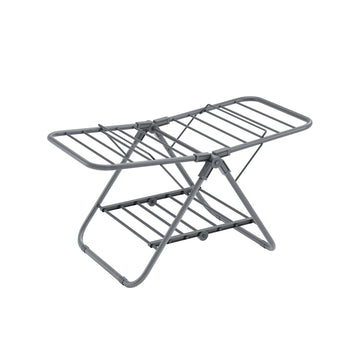 Droogrek met 2 vleugels - wasrek - ruimtebesparend - 44 x 101 x 54 cm