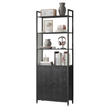 6-laags boekenkast - plank - ruimtebesparend - 24 x 60 x 159,5 cm