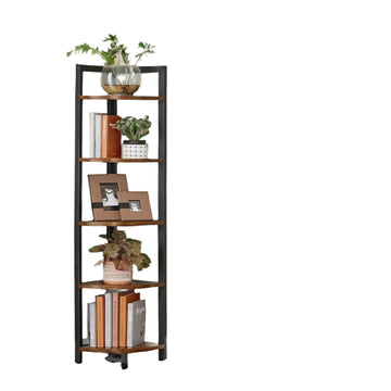 5-laags hoekrek - opbergrek - multifunctionele ruimtebespaarder - 30x30x150 cm