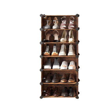 Schoenenrek - modulair opbergsysteem - stabiel & duurzaam - 43 x 31 x 173 / 83 x 31 x 88 cm