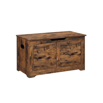 Schoenenbank vintage bruin - Opbergbank - Spaanplaat - 40 x 80 x 46 cm - 136 kg / 60 kg
