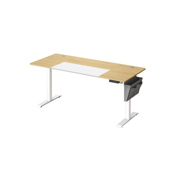 Elektrisch zit-sta bureau - in hoogte verstelbaar - spaanplaat/stalen frame - 70 x 160 cm