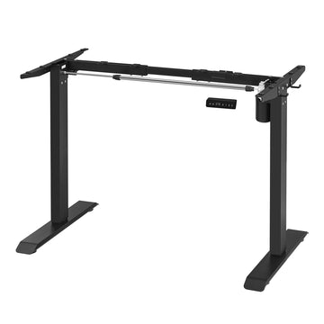 Elektrisch verstelbaar bureau | Zwart | 120,1x60x73-118 cm