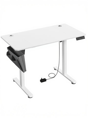 Elektrisch in hoogte verstelbaar bureau | Wit | 120,1x60x72,1-120,1 cm