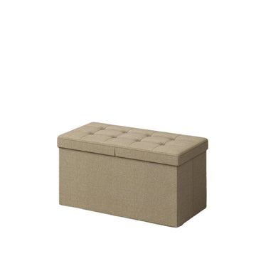 Opklapbare opbergbank - Kist - Ruimtebesparend - 38 x 76 x 38 cm