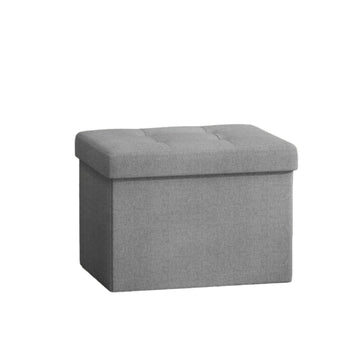 Opbergbankje - Zitkruk - 32 l - Ruimtebesparend - 31 x 41 x 31 cm