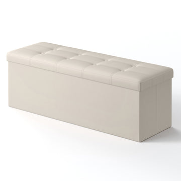 Opvouwbare zitbank met opbergruimte | 110x38x38 cm