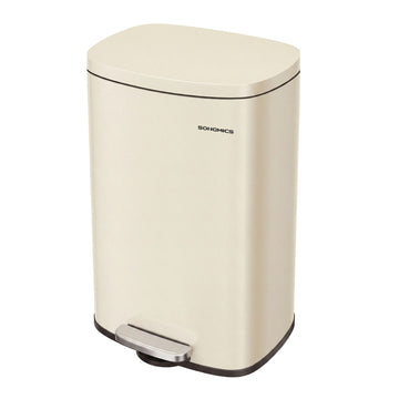 Keukenafvalemmer 50 liter | Beige | 37,1x43,2x63,2 cm