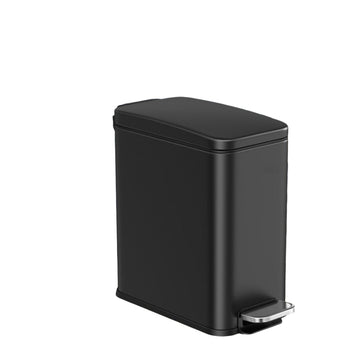 Zwarte cosmetica-emmer - make-upbak - compact - 38,4 x 17 x 35 cm