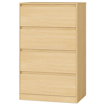 Kommode met 4 laden | Geel | 60x40x97,4 cm