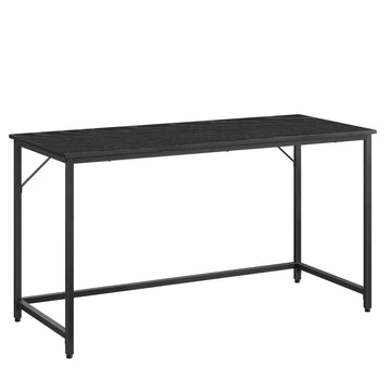 Computertafel voor thuiskantoor | Zwart | 135x60x75 cm